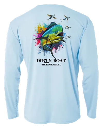 Mahi-Mahi Performance Crew - Back