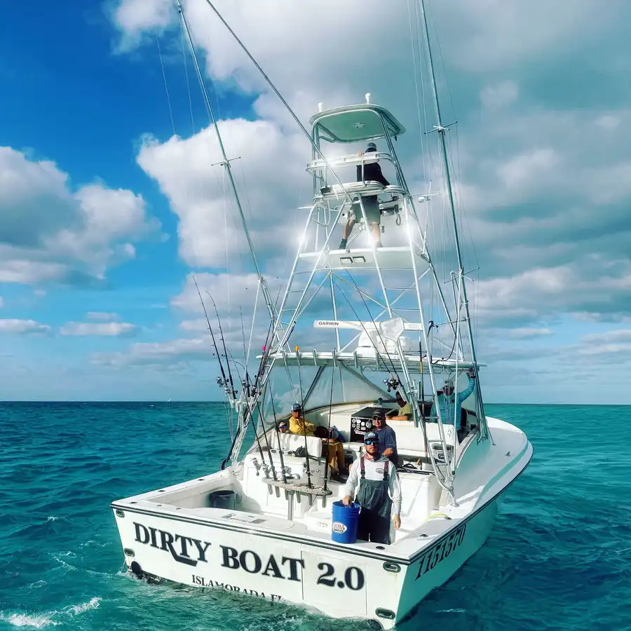 DirtyBoat Action Shot - 42 Liberty Express