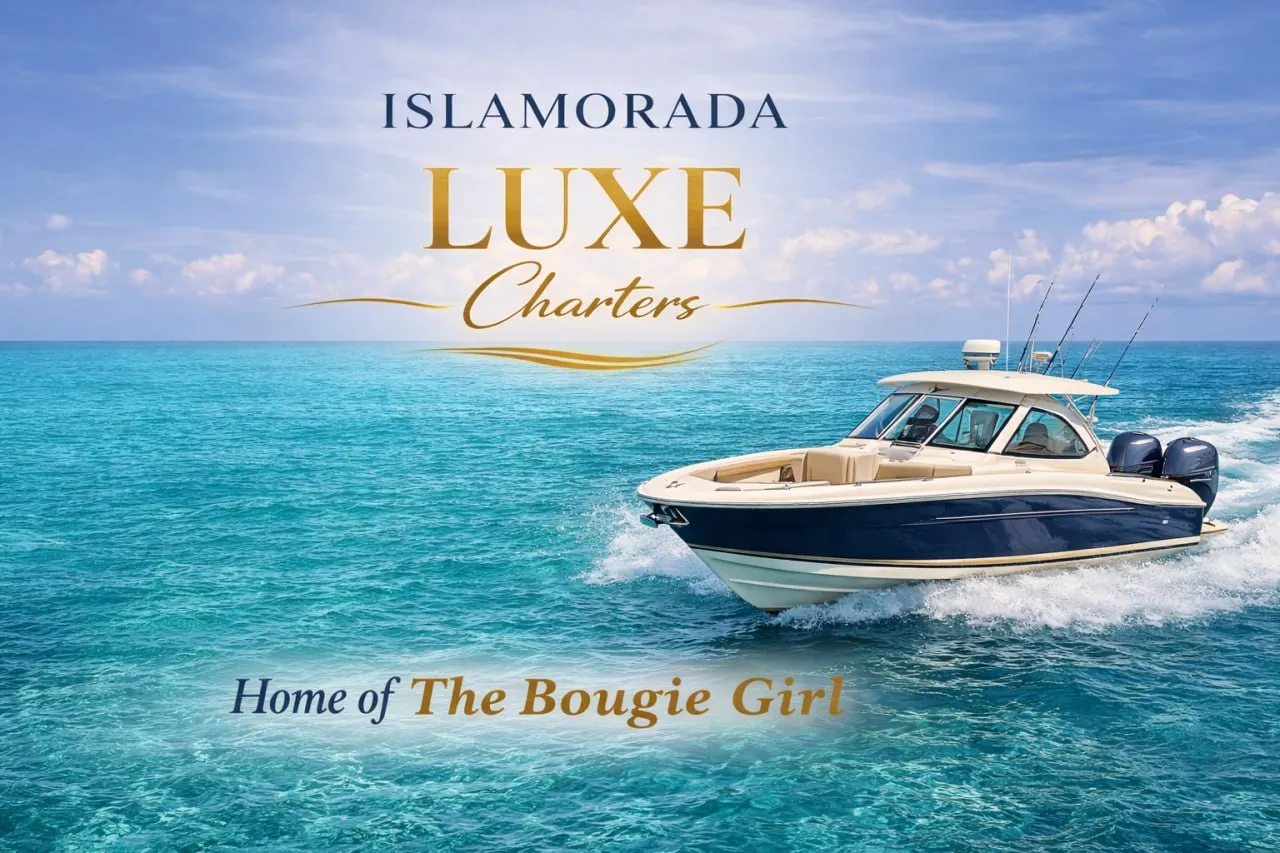 The Bougie Girl — Islamorada Luxe Charters private sandbar and sunset cruise boat