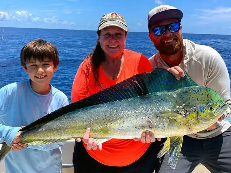 Mahi Mahi fishing in Islamorada on the DirtyBoat