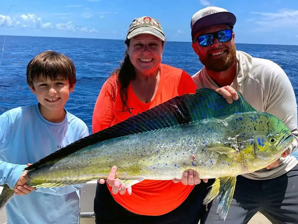 Mahi Mahi caught offshore Islamorada