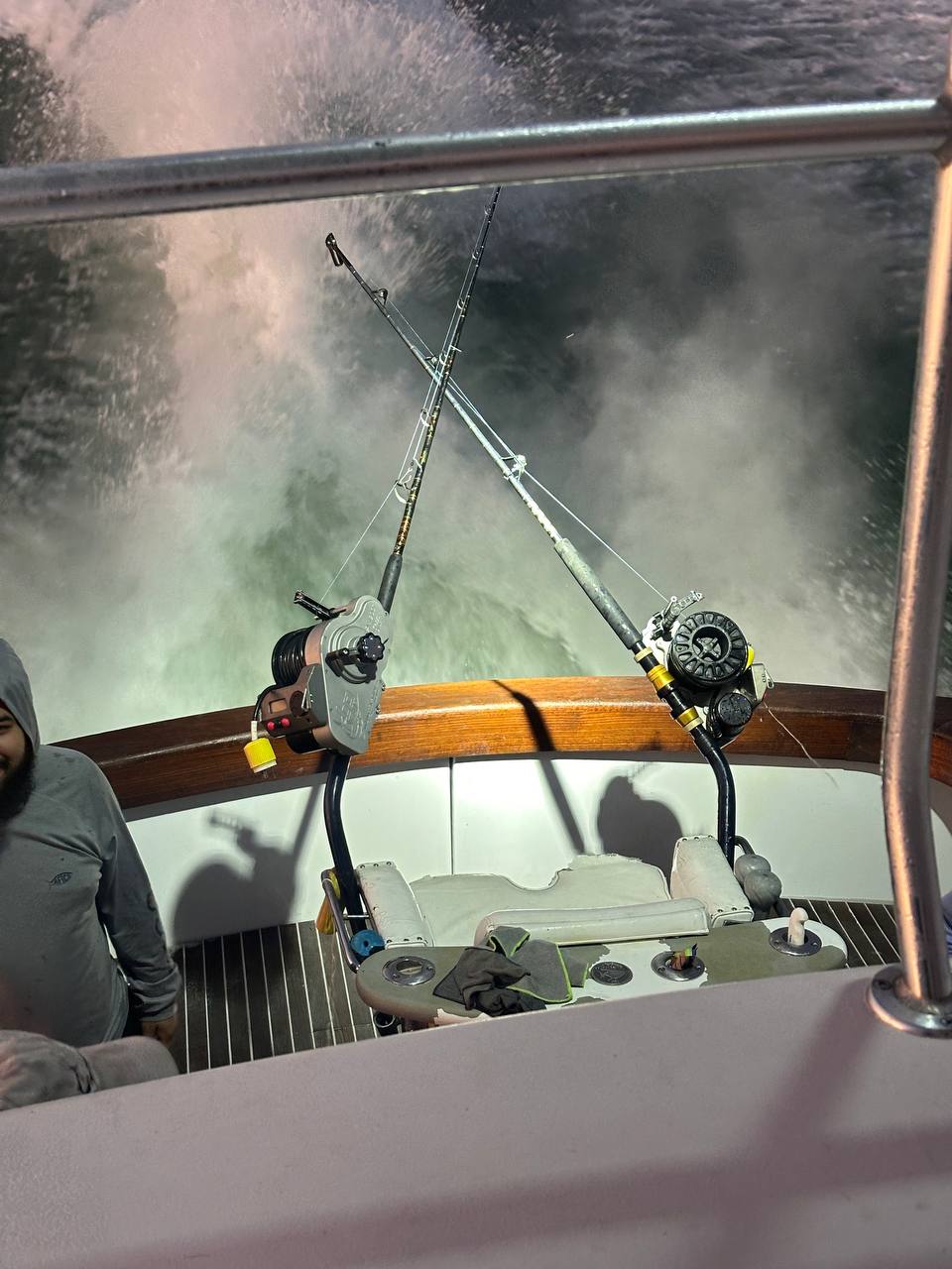 LPs rigged and ready — running out at dawn