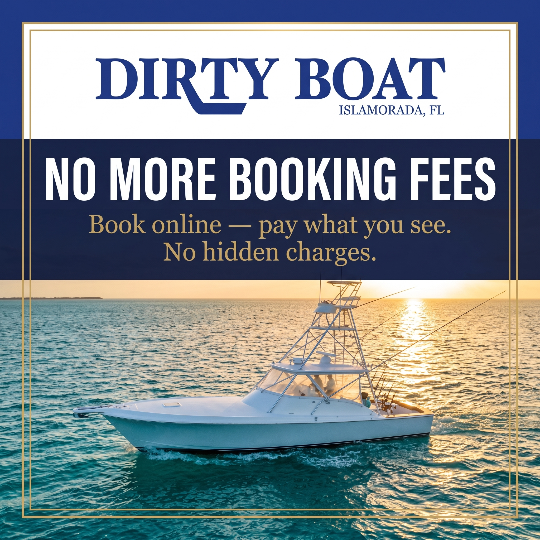 No More Booking Fees