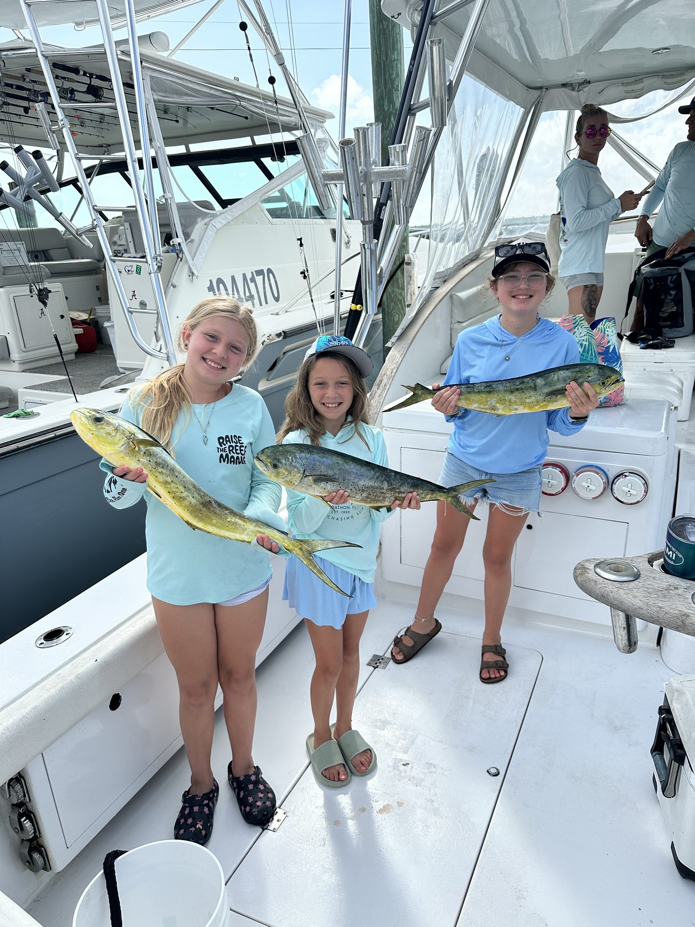 Regulars Back Aboard, Three Generations Out for Mahi